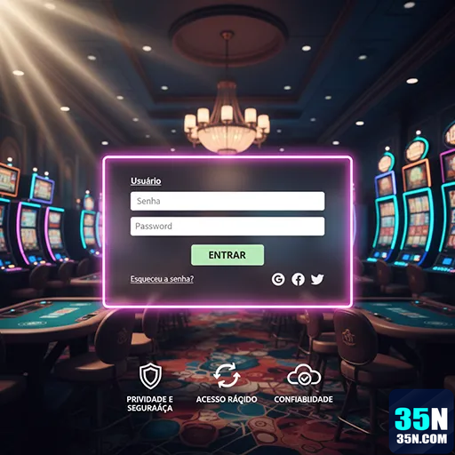 Acesso Seguro e Fiável No 35n.com